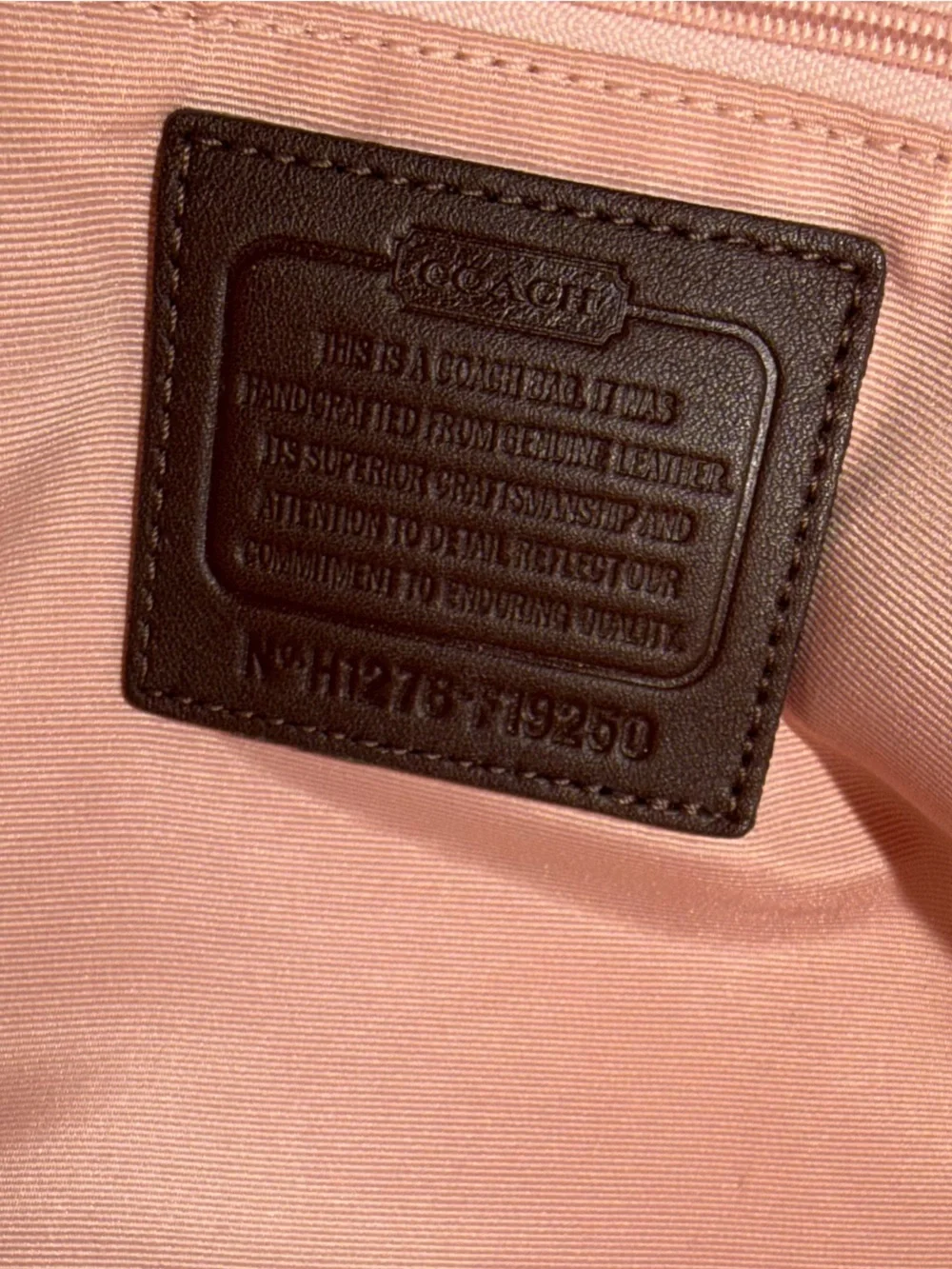 Coach classic shoulder